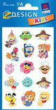 ZD-55765 - Z-Design Papier Sticker, lachende Gesichter