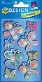 ZD-55818 - Z-Design Collage Sticker, Schmetterlinge