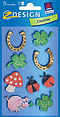 ZD-55822 - Z-Design Collage Sticker, Glück