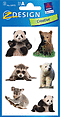 ZD-55975 - Z-Design Papier Sticker, Bären Photo