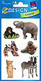 ZD-55978 - Z-Design Papier Sticker, Safari