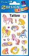 ZD-56681 - Z-Design  Tattoos Pferde, beglimmert