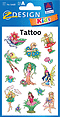 ZD-56682 - Z-Design  Tattoos Feen, beglimmert