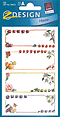 ZD-59652 - Z-Design Haushaltsetiketten Sticker, Fruchtrahmen