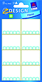ZD-59662 - Z-Design Tiefkühletiketten hellblau
