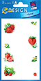 ZD-59673 - Z-Design Haushaltsetiketten Erdbeeren