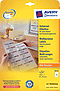 6123 - Avery Zweckform Universal-Etiketten, Multiprint, weiss, 97x42,3mm