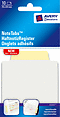 8358 - Avery Zweckform Haftnotiz-Register Klassik, eckige Sichtreiter