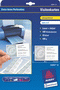 C32010-10 - Avery Zweckform Visitenkarten, mikroperforiert, weiß, 185 g