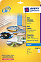 C9780-15 - Avery Zweckform DVD optimierte Spezialetiketten, weiße Folie