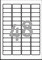 J4720-25 - Avery Zweckform Transparente Etiketten 45,7x21,2 mm, transparent