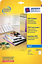 J8437-25 - Avery Zweckform DVD-Einleger Inkjet A4 spezialbeschichtet