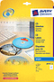 J8676-25 - Avery Zweckform CD-Etiketten SuperSize, spezialbeschichtet