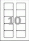 L4738REV-25 - Avery Zweckform Diskettenetiketten 70x50,8 mm, 25 Bögen