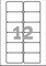 L4742REV-25 - Avery Zweckform Videoetiketten 78,7x46,6 mm, 25 Bögen, wiederablösbar