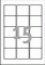L4747REV-25 - Avery Zweckform ZIP-Diskettenetiketten 59x50 mm, 25 Bögen, wiederablösbar