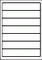 L4760-100 - Avery Zweckform Ordnerrückenetiketten 192x38 mm, 100 Bögen, kurz, weiß