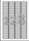 L6020REV-25 - Avery Zweckform Diaetiketten 43,2 x 8,5 mm, 25 Bögen, wiederablösbar