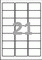 L6023REV-25 - Avery Zweckform Wiederablösbare Etiketten 63,5x38,1 mm, 25 Bögen