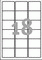 L6025REV-25 - Avery Zweckform Wiederablösbare Etiketten 63,5x46,6 mm, 25 Bögen