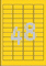 L6041-20 - Avery Zweckform Etiketten 45,7x21,2 mm, 20 Bögen, gelb