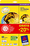L6043-25PR - Avery Zweckform Promopack CD Etiketten ClassicSize, Durchmesser 117 mm, 20% mehr Inhalt