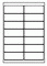 L7163-250 - Avery Zweckform Etiketten 99,1x38,1 mm, 250 Bögen