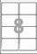 L7765-40 - Avery Zweckform Etiketten 99,1x67,7 mm, 40 Bögen, glänzend