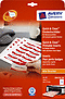 LR4726-20 - Avery Zweckform Einsteckschilder, 40 x 75 mm, Quick&Clean, 220g