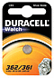 DUR936861 - Duracell Uhren-Batterie 362/361