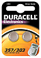 DUR936885 - Duracell Elektronik-Batterie 357/303 2er Pack