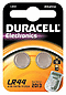DUR936915 - Duracell Elektronik-Batterie LR44 2er Pack
