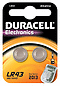 DUR936922 - Duracell Elektronik-Batterie LR43 2er Pack