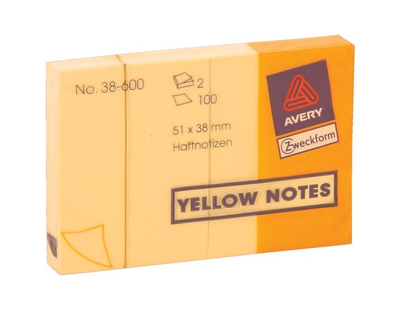 Haftnotizblöcke - Yellow Notes