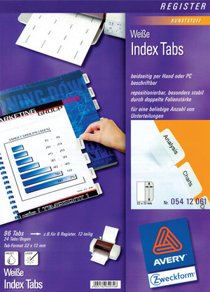 Index Tabs