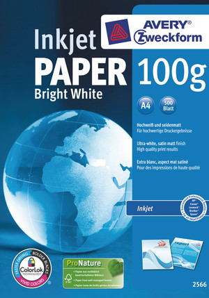 Bright White Inkjet Papier A4