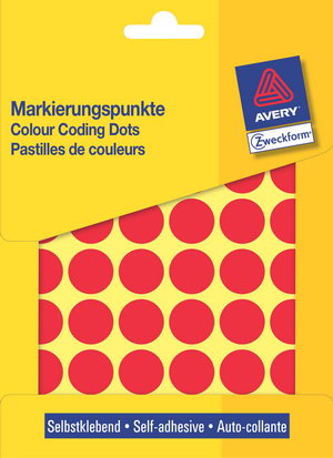Markierungspunkte - Flach-(Groß-)packungen