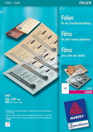 Laser-Folien für die Druckformerstellung