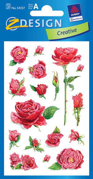Creative - Flower Sticker aus Papier