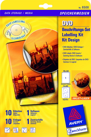 DVD Beschriftungsset