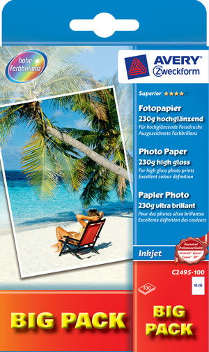 Superior Inkjet Photopapiere 10x15 cm und 13x18 cm