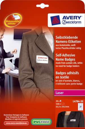 Namensetiketten
