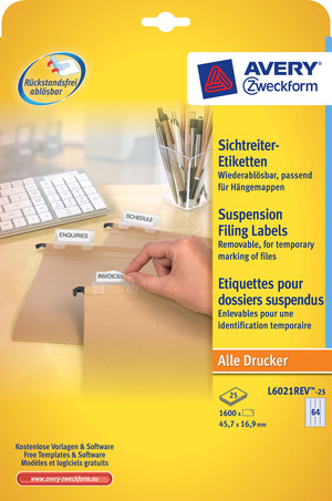 Sichtreiter-Etiketten