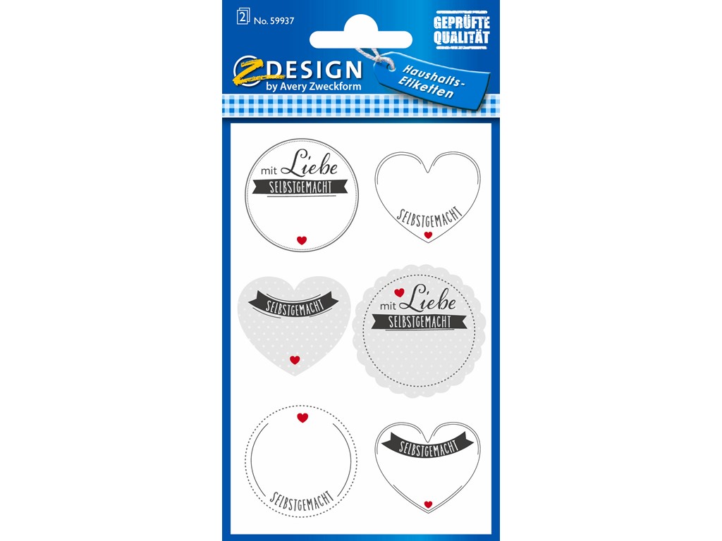 Avery Zweckform® 3327 Universal-Etiketten, 50 x 19 mm, 27 Blatt/486 E, 7,49
