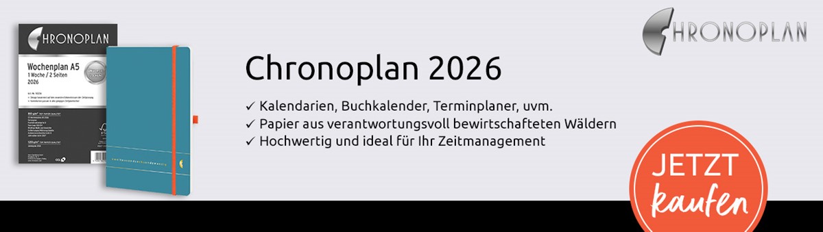 Chronoplan 2025 - jetzt verfügbar