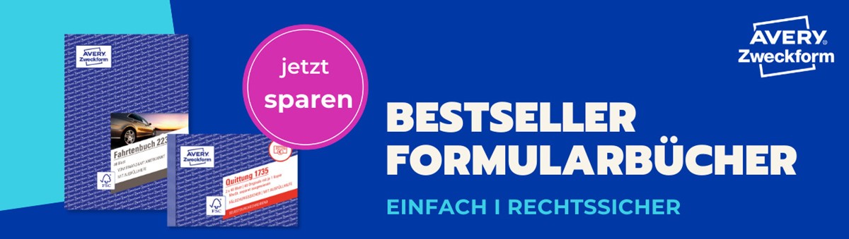 Avery Zweckform Formularbücher - Aktionspreise