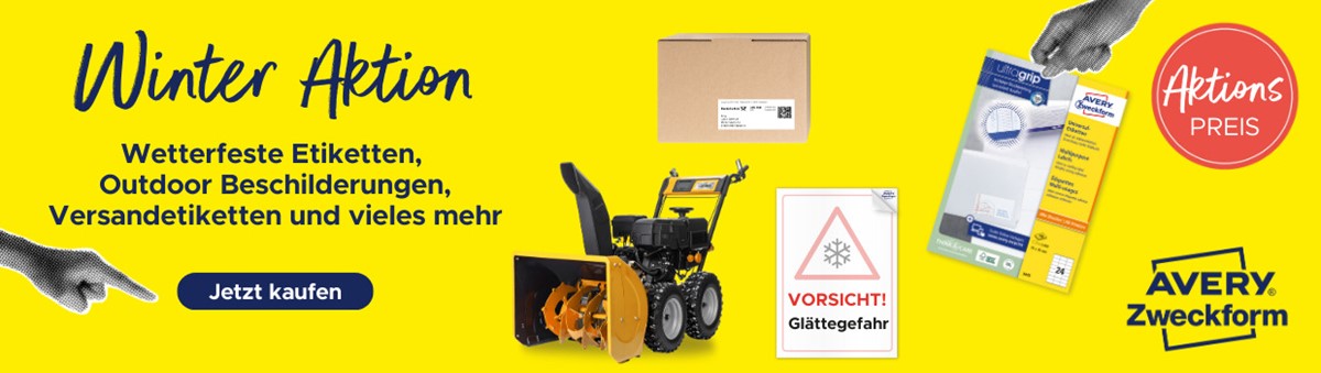 Sonderpreise Winteraktion