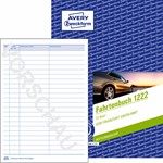 Avery Zweckform 222D Fahrtenbuch für PKW, A6 quer, weiß