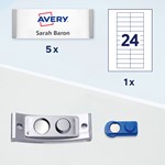 Avery Zweckform POL20MA66-5DR