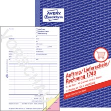 Avery Zweckform Auftrag/Lieferschein/Rechnung, A5
